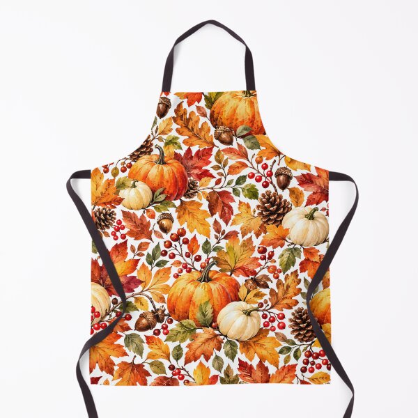 Item preview, Autumn Pumpkin Harvest Watercolor Pattern designed and sold by blankTeeShirt.
