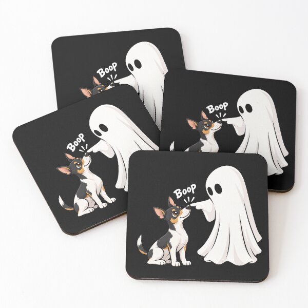 Item preview, Funny Ghost Rat Terrier Dog Boop Halloween Design Mom Dad designed and sold by rafaeltto.