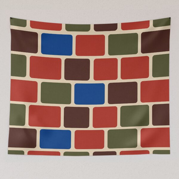 Item preview, Soft Check – Retro Modern Geometric Blanket Pattern designed and sold by astersgraphics.