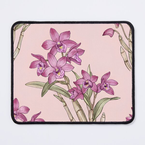 Item preview, Purple Hyacinth Orchid Vintage Botanical Pattern designed and sold by Studio BC.