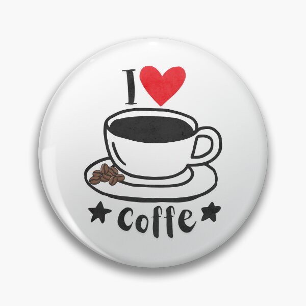 Item preview, I Love Coffee Retro Coffee Cup  designed and sold by Zen41.