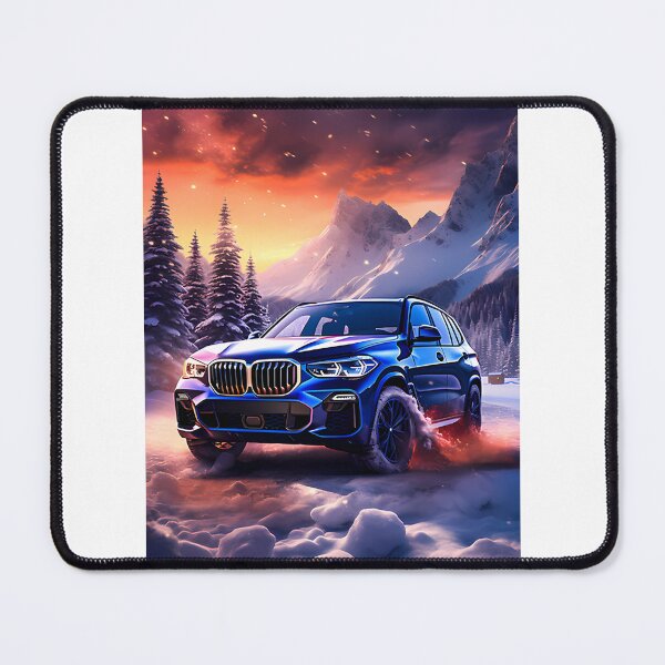Item preview, Elegant SUV in a Majestic Winter Twilight Landscape designed and sold by Karnach.