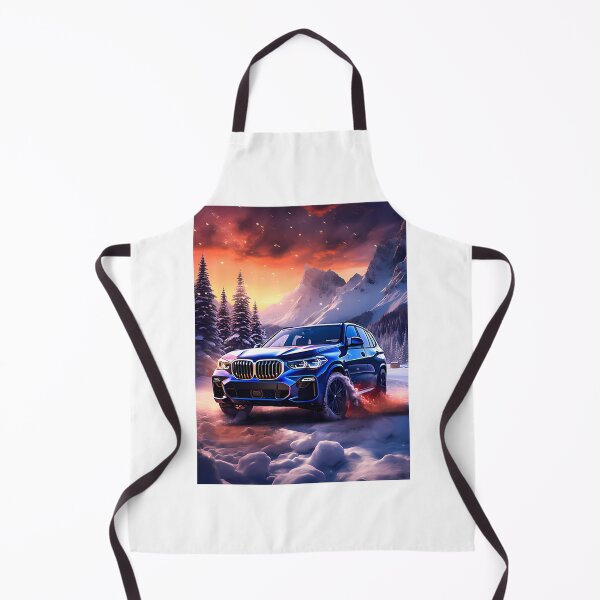 Item preview, Elegant SUV in a Majestic Winter Twilight Landscape designed and sold by Karnach.