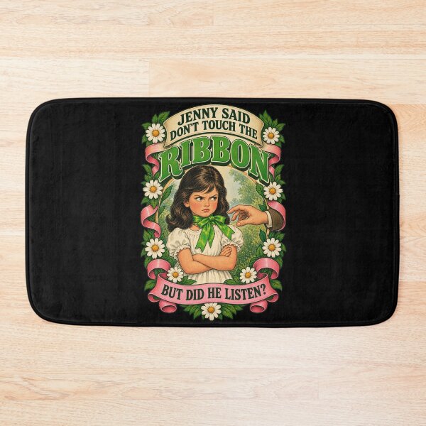 Item preview, Jenny Said Dont Touch The Ribbon Green Ribbon Horror Story Graphic designed and sold by Whirx.
