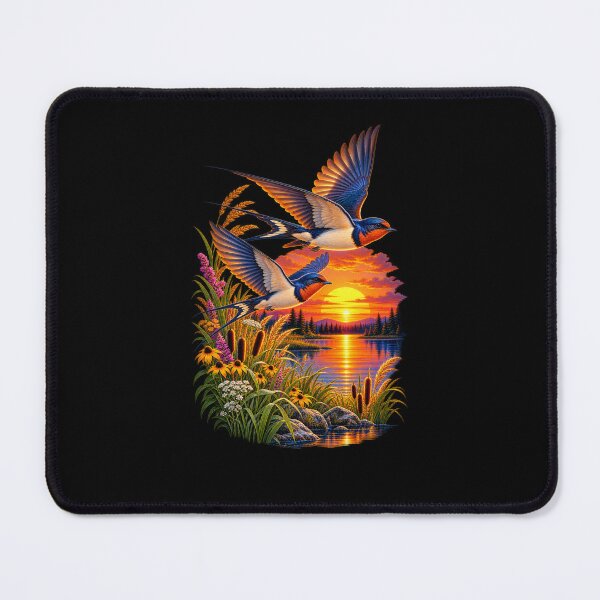 Item preview, Swallows at Sunset designed and sold by RockitBaby.