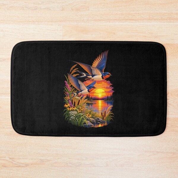 Item preview, Swallows at Sunset designed and sold by RockitBaby.