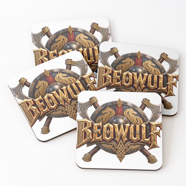 Item preview, Beowulf Axe and Shield Emblem designed and sold by Moviebuff91.