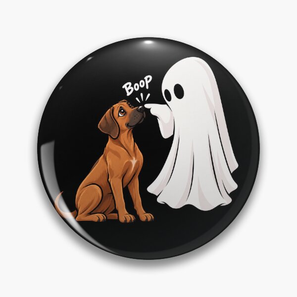 Item preview, Funny Ghost Rhodesian Ridgeback Dog Boop Halloween Design Mom Dad designed and sold by rafaeltto.