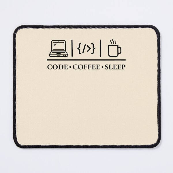 Item preview, Funny Programmer Code Coffee Sleep Retro Tech Shirt Gift Design designed and sold by Dantin.