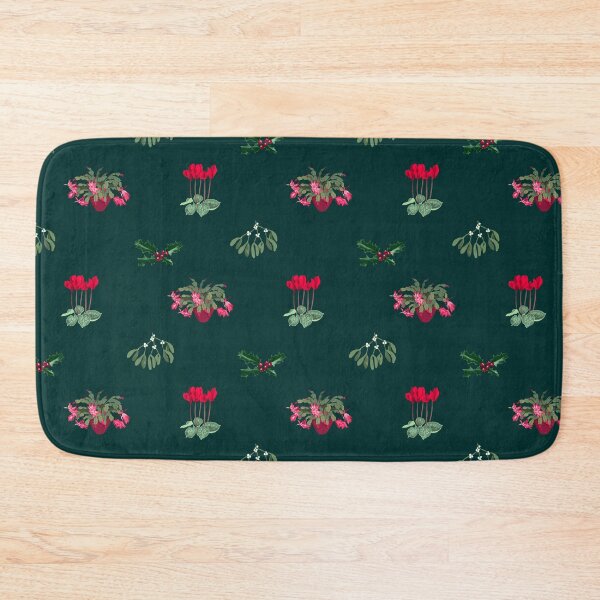 Item preview, Christmas plants jade background designed and sold by PaulaJKnight .