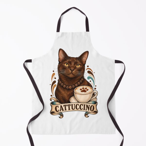 Item preview, Cattuccino Brown Cat Coffee Beans designed and sold by Old's Cool Cat Studio.