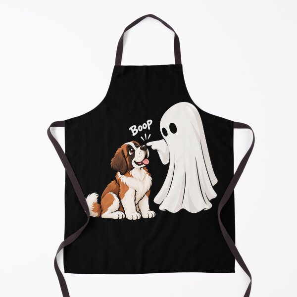 Item preview, Funny Ghost Saint Bernard Dog Boop Halloween Design Mom Dad designed and sold by rafaeltto.