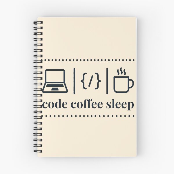 Item preview, Stealth Dark Code Coffee Sleep Programmer Laptop Sticker Gift Design designed and sold by Dantin.