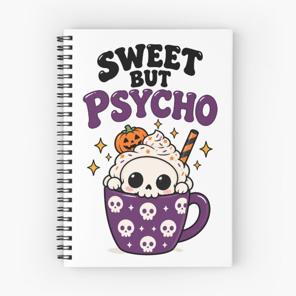 Item preview, Sweet But Psycho – Halloween Skull Coffee Mug designed and sold by kstheladesigns.