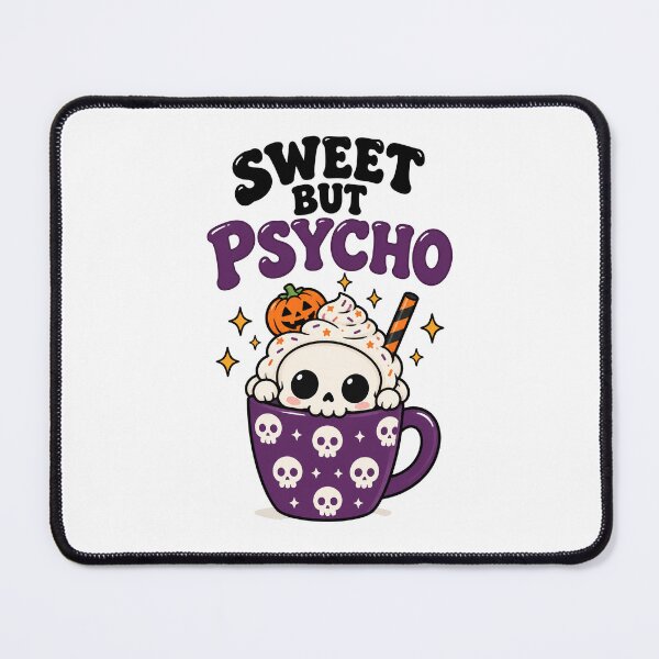 Item preview, Sweet But Psycho – Halloween Skull Coffee Mug designed and sold by kstheladesigns.