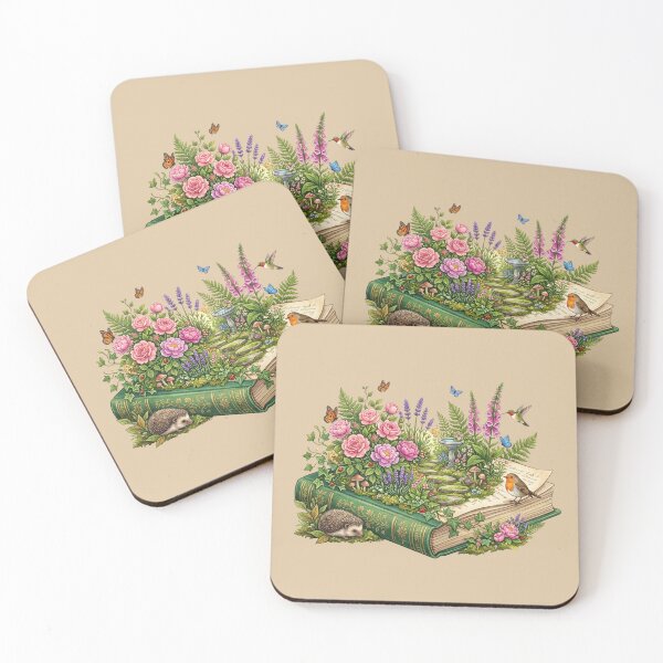 Item preview, Secret Garden Storybook Cottagecore Book Illustration designed and sold by SebastianSpace.