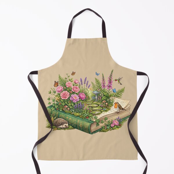Item preview, Secret Garden Storybook Cottagecore Book Illustration designed and sold by SebastianSpace.