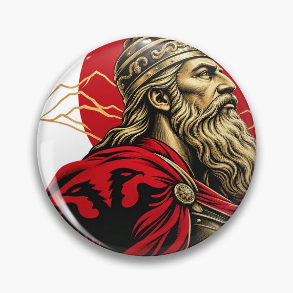Item preview, Gjergj Kastrioti Skënderbeu – Premium Portrait designed and sold by moteevia.
