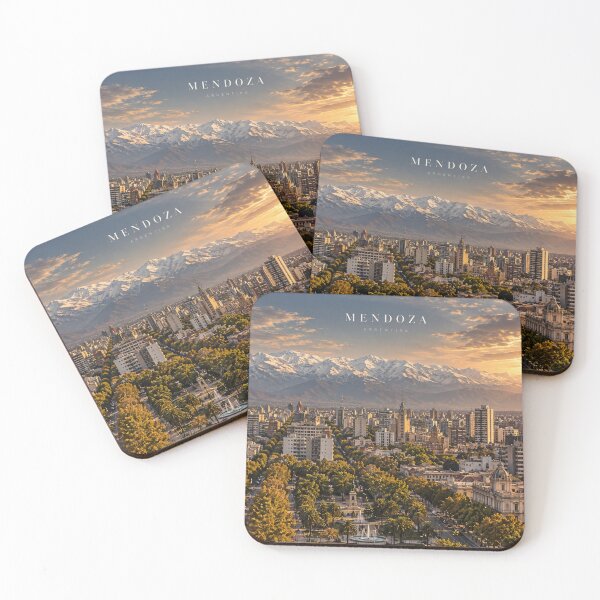 Item preview, Mendoza Cinematic Monochrome City Artwork designed and sold by MichaeIRellov.