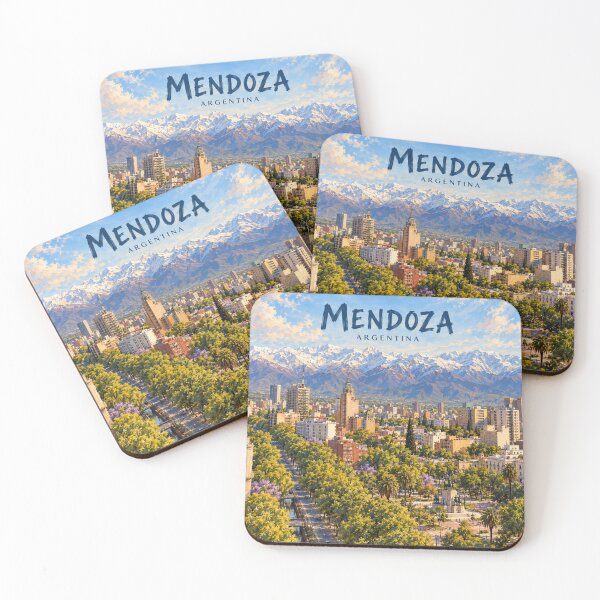 Item preview, Mendoza Painterly Argentine City Impression designed and sold by MichaeIRellov.
