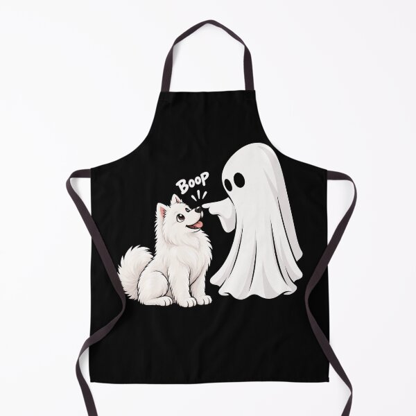 Item preview, Funny Ghost Samoyed Dog Boop Halloween Design Mom Dad designed and sold by rafaeltto.