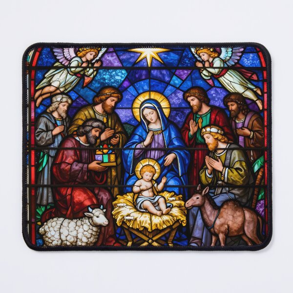Item preview, Traditonal Nativity - Stained Glass designed and sold by Sybille-Yates.