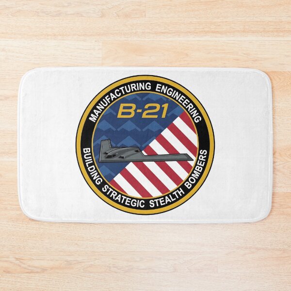 Artikelvorschau, B-21 Raider Fertigungstechnik Strategischer Stealth-Bomber Patch Emblem entworfen und verkauft von CharlieDesings.