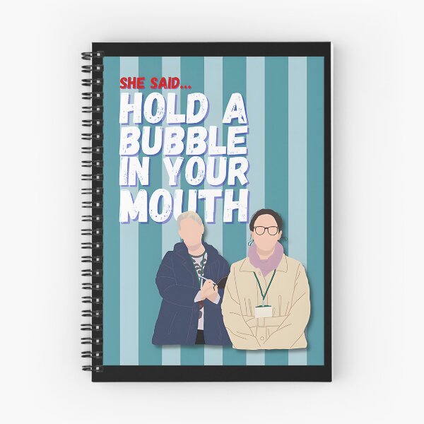 Item preview, Hold a Bubble Inspired British TV Sitcom Design Celebrating Classic Comedy designed and sold by LontraNim.
