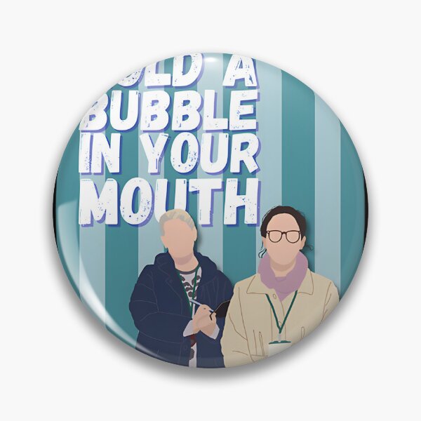 Item preview, Hold a Bubble Inspired British TV Sitcom Design Celebrating Classic Comedy designed and sold by LontraNim.
