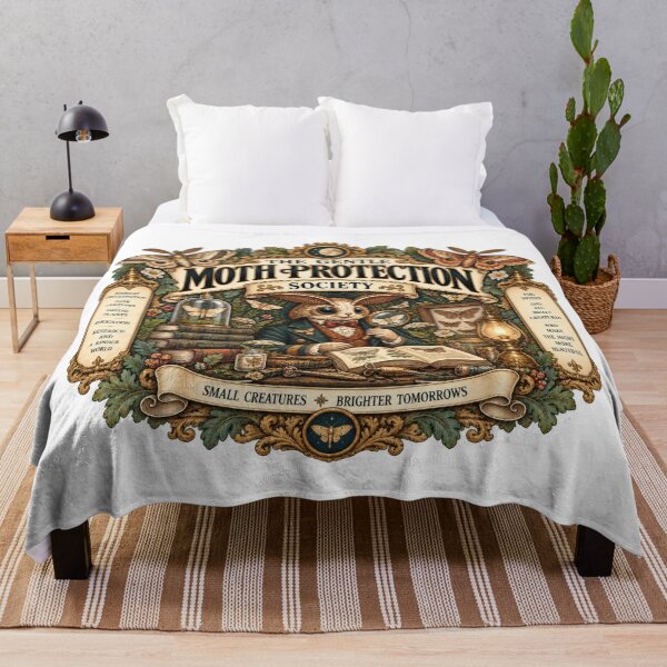 Item preview, The Gentle Moth Protection Society designed and sold by GorinART.