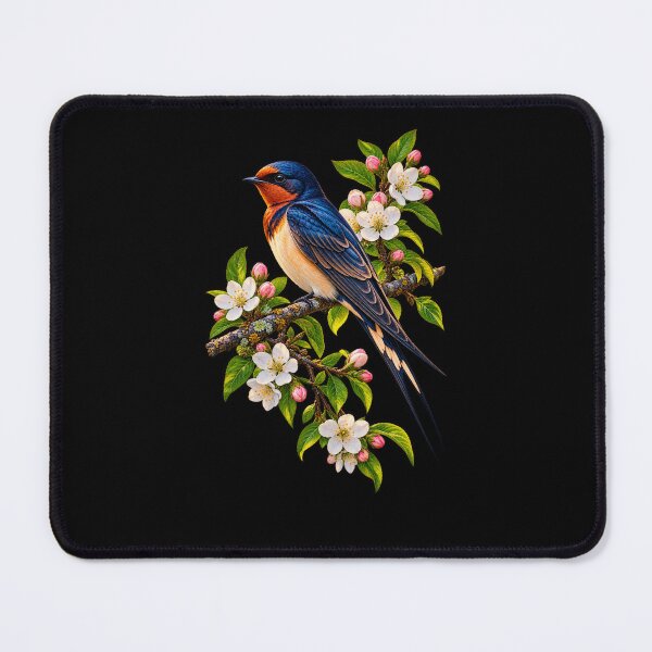 Item preview, Swallow Among Spring Blossoms designed and sold by RockitBaby.