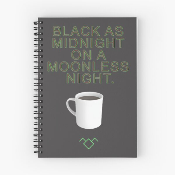 Item preview, Twin Peaks Inspired Coffee Lover Design with Mountains and Cup Illustration designed and sold by waliber.