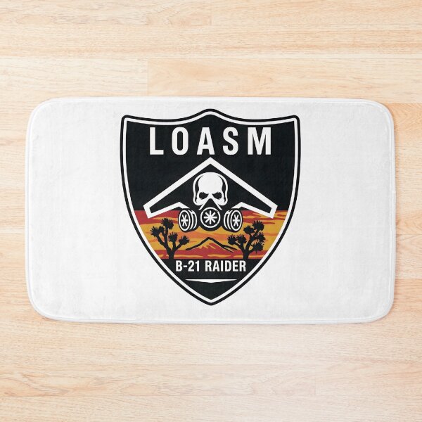 Item preview, USAF B-21 Raider LOASM Stealth Maintenance Patch Emblem    designed and sold by CharlieDesings.
