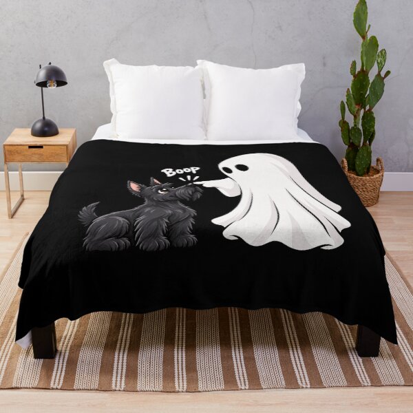Item preview, Funny Ghost Scottish Terrier Dog Boop Halloween Design Mom Dad designed and sold by rafaeltto.