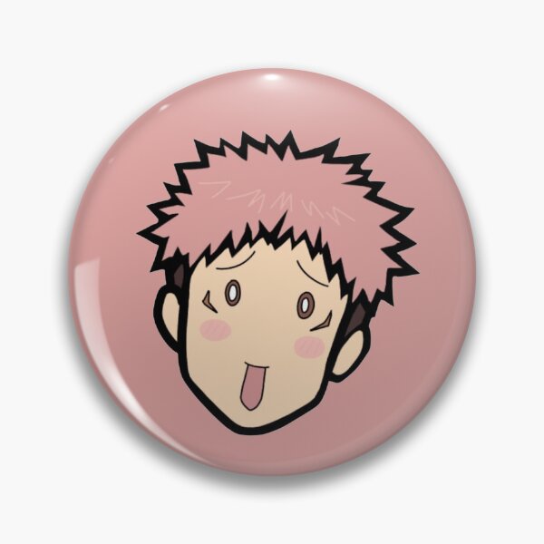 Item preview, Yuji Itadori Emoji - Anime Sketch Funny Icon new designed and sold by TheStickLab.