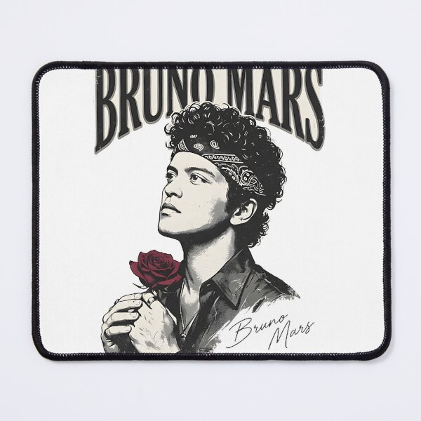 Item preview, Rose and Romantic Tour Inspired Design Featuring Bruno Mars Tribute designed and sold by LeoDunham94.