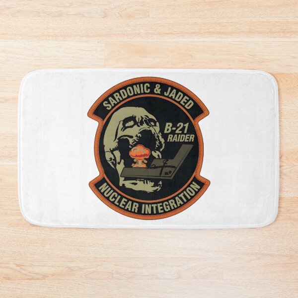 Artikelvorschau, USAF B-21 Raider Nuklearintegration Sarkastischer & Abgeklärter Patch Emblem entworfen und verkauft von CharlieDesings.