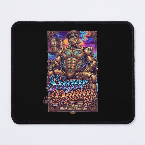 Item preview, Sugar Daddy Steampunk Cat Robot Makers Of Machines Lifestyles designed and sold by Retro Whiskers.