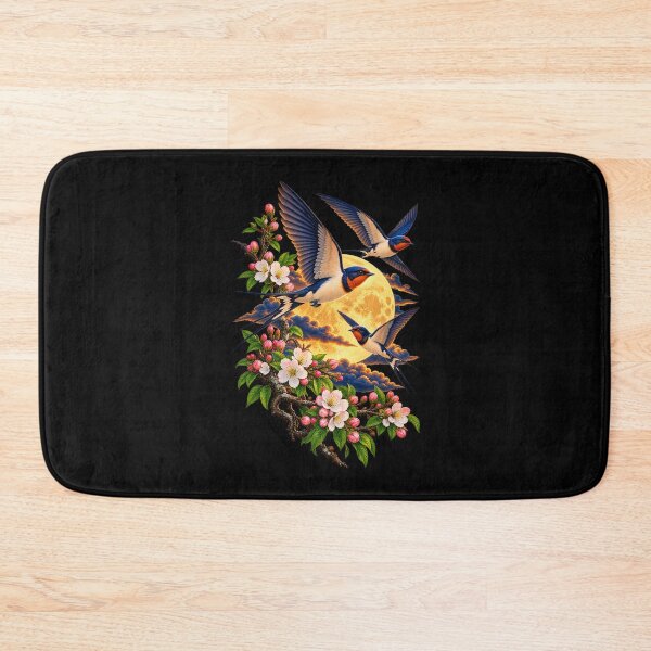 Item preview, Swallows Beneath Moonlight designed and sold by RockitBaby.