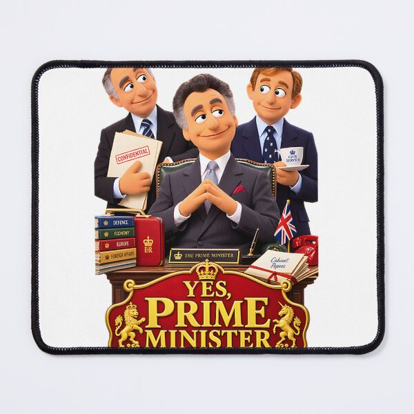 Item preview, Puppet Yes Prime Minister Political Satire Design for Fans of Classic British Comedy designed and sold by LontraNim.