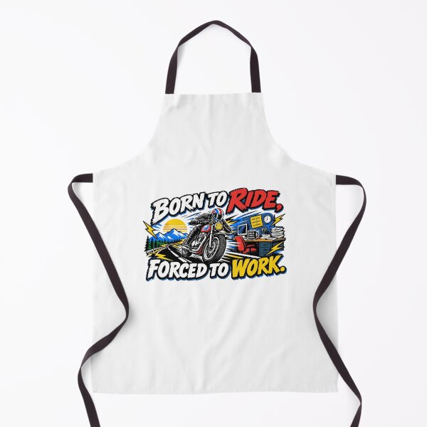 Item preview, Born To Ride Forced To Work  designed and sold by RAS-77.