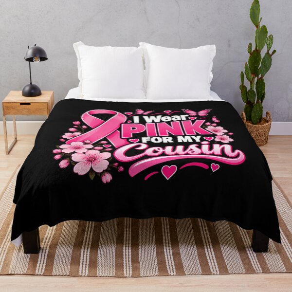 Item preview, I Wear Pink For My Cousin Butterfly Breast Cancer Awareness designed and sold by Whirx.