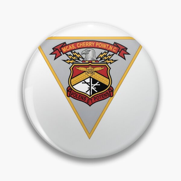 Item preview, USMC Marine Corps Air Station MCAS Cherry Point Emblem    designed and sold by CharlieDesings.