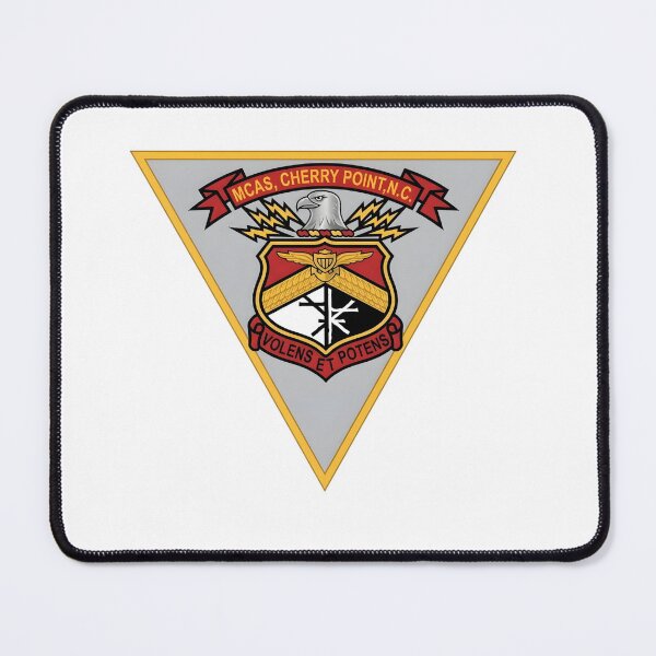 Item preview, USMC Marine Corps Air Station MCAS Cherry Point Emblem designed and sold by CharlieDesings.