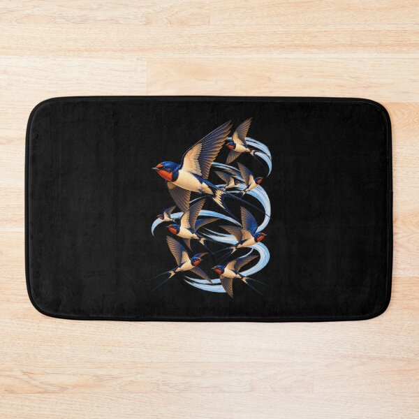 Item preview, Swallow Flock In Flight designed and sold by RockitBaby.