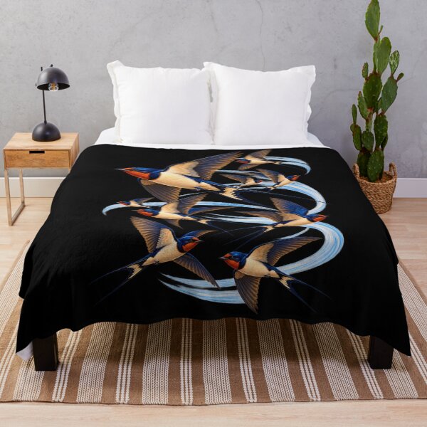 Item preview, Swallow Flock In Flight designed and sold by RockitBaby.