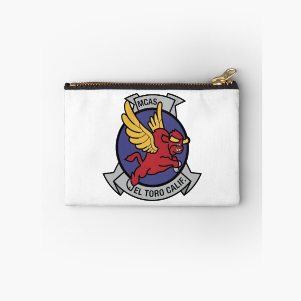 Item preview, USMC Marine Corps Air Station MCAS El Toro Flying Bull Emblem    designed and sold by CharlieDesings.