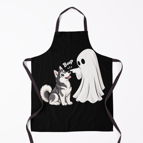 Item preview, Funny Ghost Siberian Husky Dog Boop Halloween Design Mom Dad designed and sold by rafaeltto.