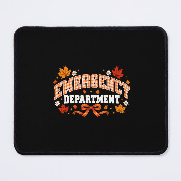 Item preview, Emergency Department Fall ER Nurse Orange Ribbon Bow Graphic designed and sold by Whirx.