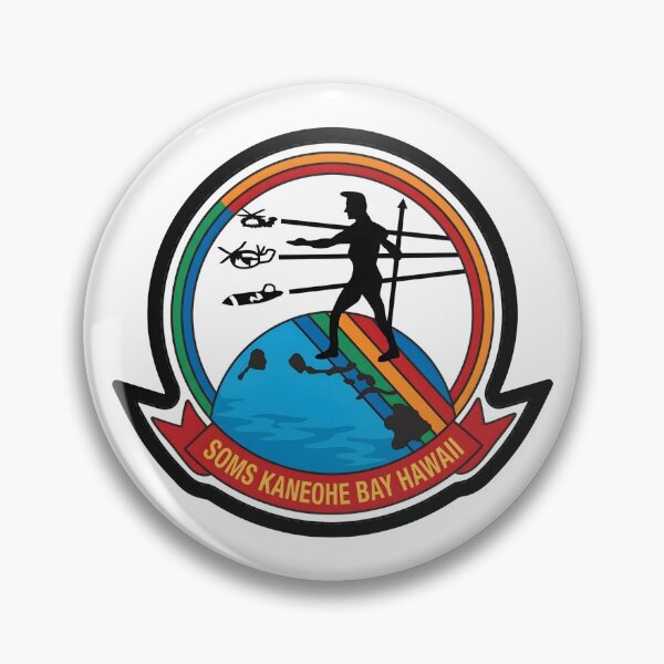 Item preview, USMC SOMS Kaneohe Bay Hawaii Emblem    designed and sold by CharlieDesings.
